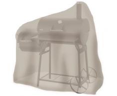 Tepro Grill-Schutzhülle, für Holzkohlegrill Smoker Biloxi, BxLxH: 125,7x73,7x119,4 braun Zubehör Grills Garten Balkon Planen