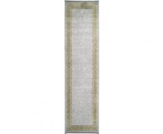 RESITAL The Voice of Carpet Läufer Style 5028, rechteckig, 8 mm Höhe, Teppich-Läufer, Kurzflor, gewebt, Orient-Optik, mit Fransen goldfarben Teppichläufer Teppiche und Diele Flur