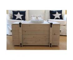 Uncle Joe´s Truhentisch grau Holz-Couchtische Holztische Tische Tisch