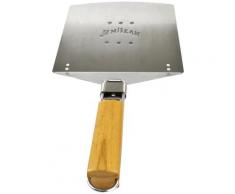 Jim Beam BBQ Pizzaschieber XXL Grillwender silberfarben Servierbesteck Besteck Messer Haushaltswaren