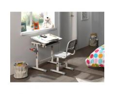 Vipack Kinderschreibtisch Comfortline, (Set, mit Stuhl), ergenomisch höhenverstellbar grau Kinder Kinderschreibtische Kindermöbel