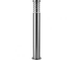 Brilliant Leuchten Außen-Stehlampe Yorgos, E27, 1 St., Außenstandleuchte, messing antik silberfarben Außenleuchten Lampen sofort lieferbar