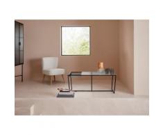 LeGer Home by Lena Gercke Couchtisch Ellea, Tischplatte aus Glas, herausnehmbares Tablett schwarz Couchtische eckig Tische Tisch