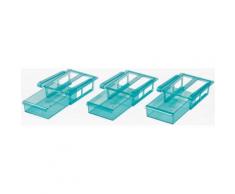 GOURMETmaxx Korbeinsatz Klemm-Schublade, blau, Neutral, türkis