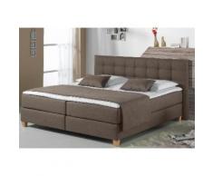Home affaire Boxspringbett Tommy XXL braun Doppelbetten Betten Komplettbetten