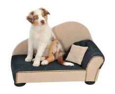 SILVIO design Tiersofa Leroy Gr. 1, BxLxH: 75x39x40 cm, anthrazitxsand grau Hundebetten -decken Hund Tierbedarf