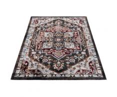 Sehrazat Teppich ANTIK 3050, rechteckig, 6 mm Höhe, Wohnzimmer, Kurzflor in Orient-Optik rot Wohnzimmerteppiche Teppiche nach Räumen