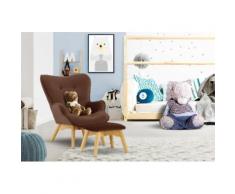 Lüttenhütt Sessel Duca Mini, in kleiner Ausführung für Kinder braun Ohrensessel und Hocker Sofas Couches