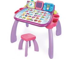 Vtech Spieltisch 3 in 1 Magischer Schreibtisch, pink, mit LED-Display rosa Kinder Ab 3-5 Jahren Altersempfehlung