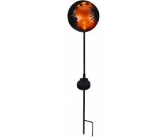 näve LED Gartenleuchte Sonne Mond, 1 St. braun LED-Lampen LED-Leuchten SOFORT LIEFERBARE Lampen Leuchten