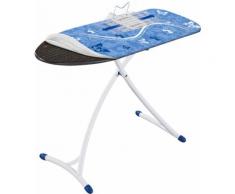 Leifheit Bügelbrett AirBoard Deluxe XL, Bügelfläche 38 cmx140 cm blau Bügeleisen Bügelstationen SOFORT LIEFERBARE Haushaltsgeräte
