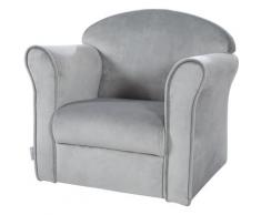 Sessel ROBA "Lil Sofa" grau Kinder Polstersessel mit Armlehnen