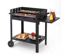 Tepro Holzkohlegrill Grillwagen Lambada, BxTxH: 109x59x90 cm schwarz Grills Gartenparty Aktionen Themen