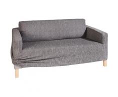 GAICO Sofahusse Paula, (1 St.), in fein gemusterter Struktur-Optik grau Sofahussen Hussen Überwürfe