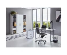 BMG Büro-Set Tabor Mini Kombi 3 grau Büromöbel