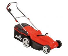 Grizzly Elektrorasenmäher ERM 1743-20, 43 cm Schnittbreite schwarz Rasenmäher Gartengeräte Garten Balkon