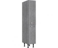 OPTIFIT Apothekerschrank Cara, grau, beton/beton