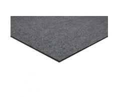 Renowerk Teppichfliese Madison, quadratisch, 6 mm Höhe, grau, selbstliegend grau Teppichfliesen Bodenbeläge Bauen Renovieren