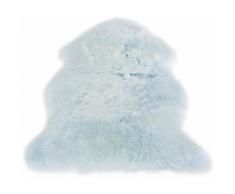 Fell-Teppich, Luxor Living, »Namika«, Höhe 50 mm, echtes Schaffell, blau, Unisex, hellblau