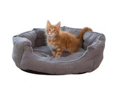 ABUKI Tierbett Linus, BxL: 53x63 cm grau Hundebetten -decken Hund Tierbedarf
