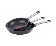 Tefal Pfannen-Set TALENT PRO (Set 3-tlg), schwarz, schwarz
