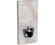 GEBERIT Vorwandelement WC Monolith, (Komplett-Set), bis 7 cm höhenverstellbar, für Wand-WC 101cm grau Sanitärtechnik Bad Sanitär