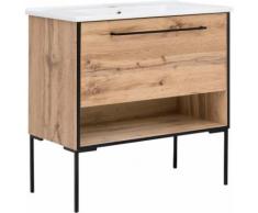 Schildmeyer Waschtisch Maxima, beige, Eiche Landhaus