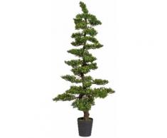 Creativ green Kunstbonsai Bonsai Teeblatt (1 Stück) grün Künstliche Zimmerpflanzen Kunstpflanzen Wohnaccessoires