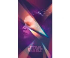 Vliestapete Star Wars Female Leia Komar Comic, bunt, bunt