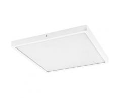 EGLO Aufbauleuchte FUEVA 1, LED-Board, 1 St., Warmweiß, schlankes Design, nur 3 cm hoch weiß LED-Lampen LED-Leuchten Lampen Leuchten sofort lieferbar