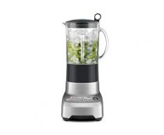 Gastroback Standmixer 41002 Design Advanced Plus, 1200 W, mit temperaturbeständigem 1,5 L Borosilikatglasbehälter silberfarben Mixer Zerkleinerer Haushaltsgeräte