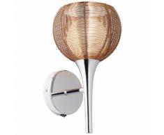 Brilliant Leuchten Wandleuchte, G9, Relax Schalter bronze/chrom goldfarben Wandleuchten Lampen Wandleuchte