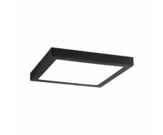 Paulmann LED Deckenleuchte Panel Abia eckig 300x300mm 22W 2.700K Schwarz matt, 1 St., Warmweiß schwarz LED-Lampen LED-Leuchten SOFORT LIEFERBARE Lampen Leuchten