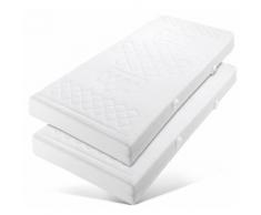 Taschenfederkernmatratze Kronensteppung, Malie, 21 cm hoch mehrfarbig Allergiker-Matratzen Matratzen Matratze