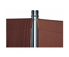 Angerer Freizeitmöbel Paravent Swingtex, (B/H): ca. 165x165 cm braun Paravents Raumteiler Wohnaccessoires