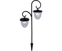 näve LED Gartenleuchte EICHEL, LED-Board-G9, Kaltweiß schwarz LED-Lampen LED-Leuchten SOFORT LIEFERBARE Lampen Leuchten