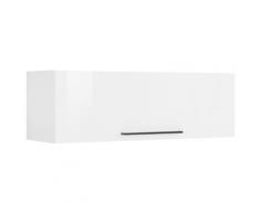 HELD MÖBEL Klapphängeschrank Tulsa Breite 100 cm, weiß, weiß Hochglanz