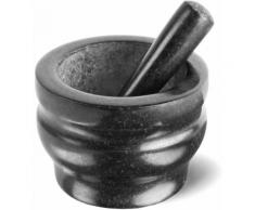 Cole & Mason Mörser H100379, (Set, 2 tlg.), pflegeleichter Granit schwarz Kochen Backen Haushaltswaren