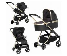 iCoo Kombi-Kinderwagen "Acrobat XL Plus Trio Set Diamond Caviar", schwarz, Unisex, schwarz
