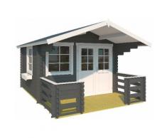 Outdoor Life Products Gartenhaus, Klingenberg 1, (Set) schwarz Gartenhäuser Garten Balkon