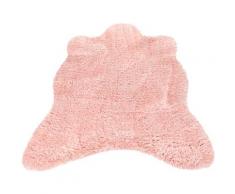 Fellteppich Zotty 450 Paco Home fellförmig Höhe 75 mm maschinell gewebt, rosa, pink