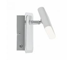 Paulmann,LED Wandstrahler Launcher Weiß/Chrom 1-flammig inkl. Leuchtmittel 1x4,5W weiß Strahler Spots Lampen Leuchten