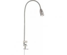 FISCHER & HONSEL LED Klemmleuchte Sten, LED-Modul, Warmweiß silberfarben LED-Lampen LED-Leuchten SOFORT LIEFERBARE Lampen Leuchten