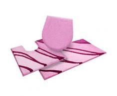 GRUND exklusiv Badematte Belize, Höhe 20 mm, schnell trocknend, weiche Haptik rosa Badematten