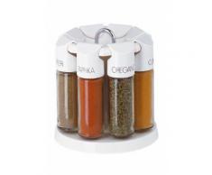 Emsa Gewürzkarussell "GALERIE" (Set 9-tlg), weiß, Neutral, weiß