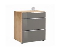 nolte Möbel Nachtkommode Alegro2 Style braun Nachtkonsolen und Nachtkommoden Nachttische Tische Sideboards