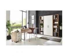BMG Büro-Set Tabor Mini Kombi 3 weiß Büromöbel