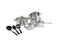 Karcher Topf-Set Jule (Set, 11-tlg.) silberfarben Topfsets Töpfe Haushaltswaren Topf