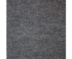 Teppichfliese Madison, quadratisch, 6 mm Höhe, anthrazit, selbstliegend grau Teppichfliesen Bodenbeläge Bauen Renovieren