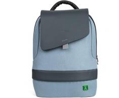 Moon Wickelrucksack, mit Befestigungssystem für den Kinderwagen, enthält recyceltes Material (Global Recycled Standard) blau Baby Wickeltaschen wickeln Wickelrucksack